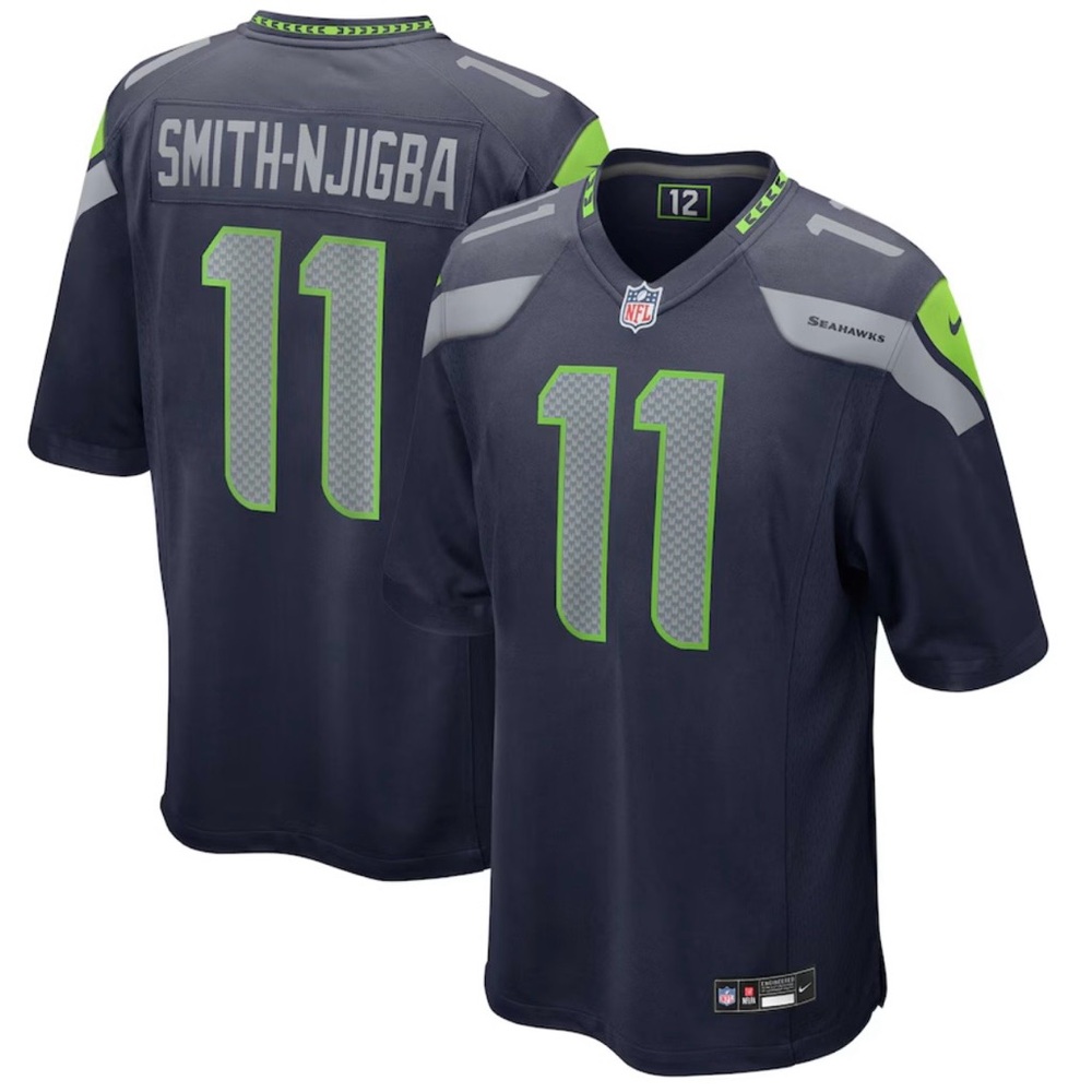 Men's Seattle Seahawks #11 Jaxon Smith-Njigba Nike, Size Large